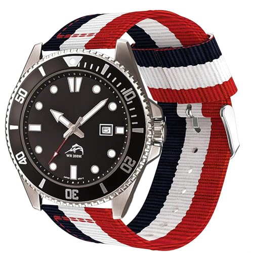 Lamshaw (VE) 22mm QuickFit ʋC iCDn pXgbv Casio MDV106V[YɑΉ TCY ^ 1_