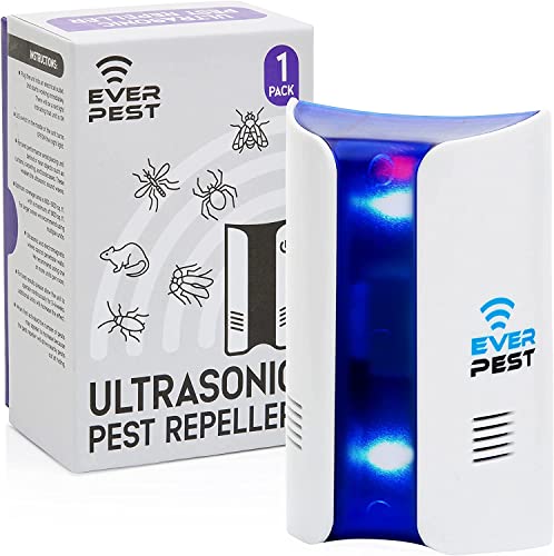 Ever Pest Ultrasonic Pest Control Repeller Plug In - 2 Pack Device Repels Cockroach Cricket Bug Flea Fruit Flies Deterrent thumb #6