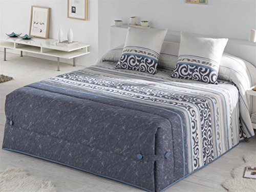 Tejidos JVR - Edredón Conforter Minos Cama 150 - Color Azul