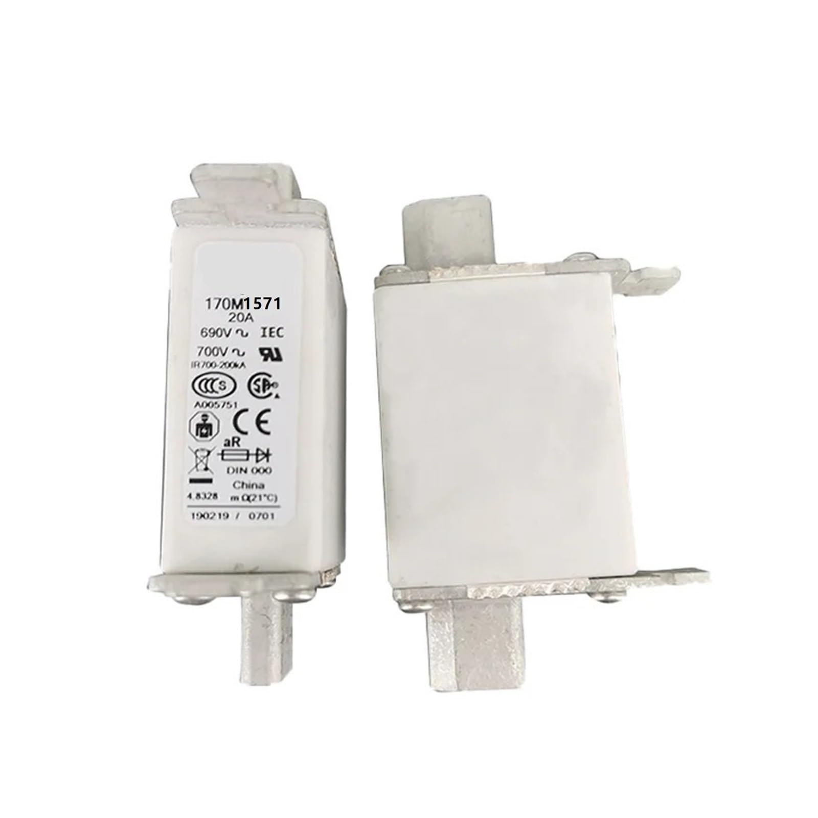 RCGKNNMUZ 170M1571 170M1572 170M2608 Electronic Components DC Fast Fuse(170M2608)