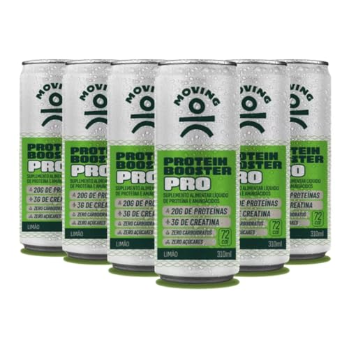 MOVING 20G PRO LIMAO 310ML 3G CREATINA - PACK C/ 6 UNIDADES