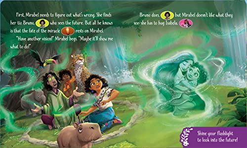 Disney Encanto - Time to Shine Interactive Book and Sound Flashlight Toy Set - PI Kids - Image 4