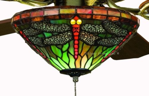 Sky Dragonfly Tiffany Stained Glass 