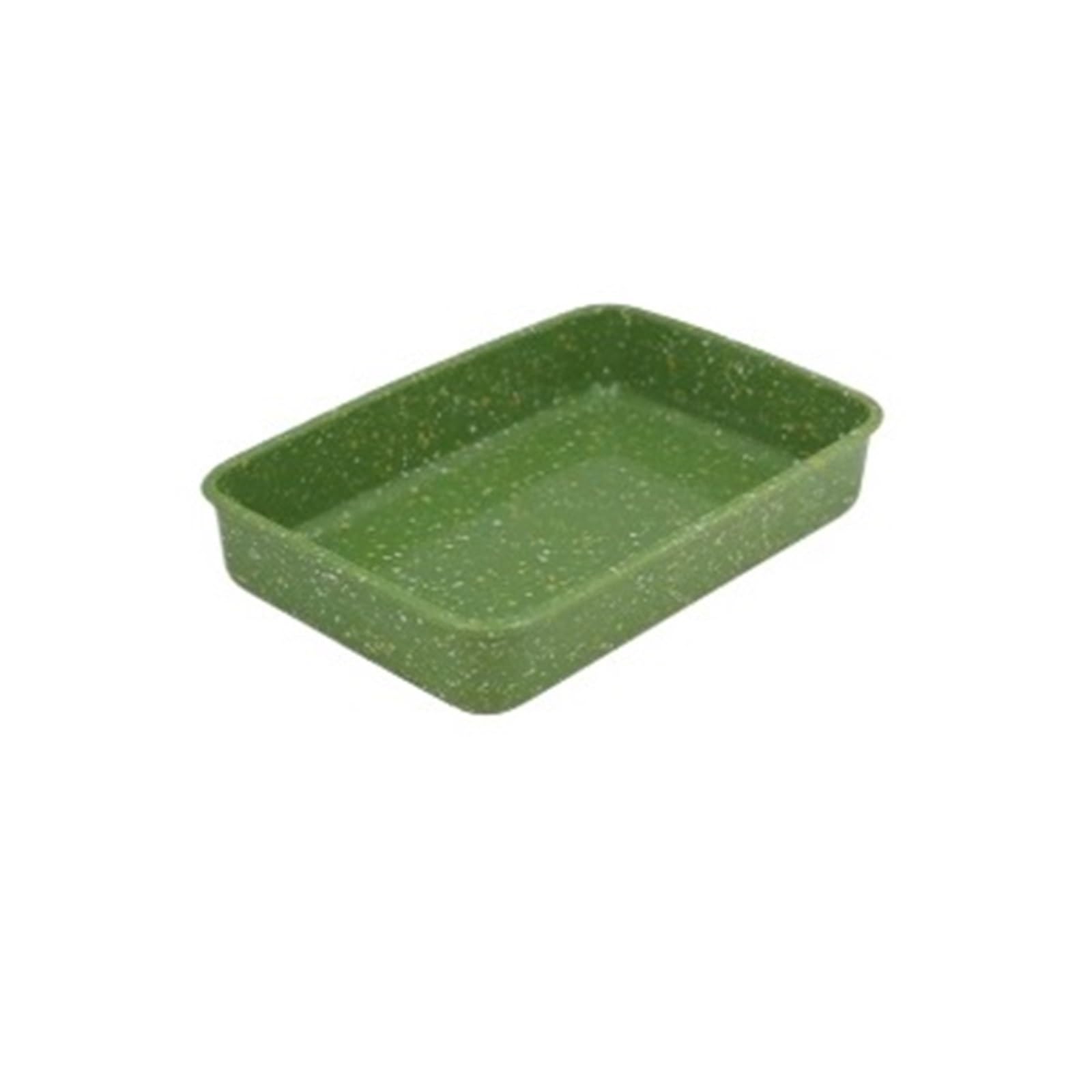 Dh2yjnbf3 Baking Dish Rectangular Ceramic Dinner Plates for Use in Both Microwave Casserole Dish for Oven(Green,Medium)