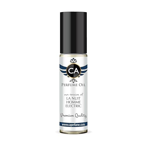CA Perfume Impression of La Nuit Homme Electric - Aceite de perfume para hombre, aroma ámbar fougere, colonia de larga duración para hombres, tamaño