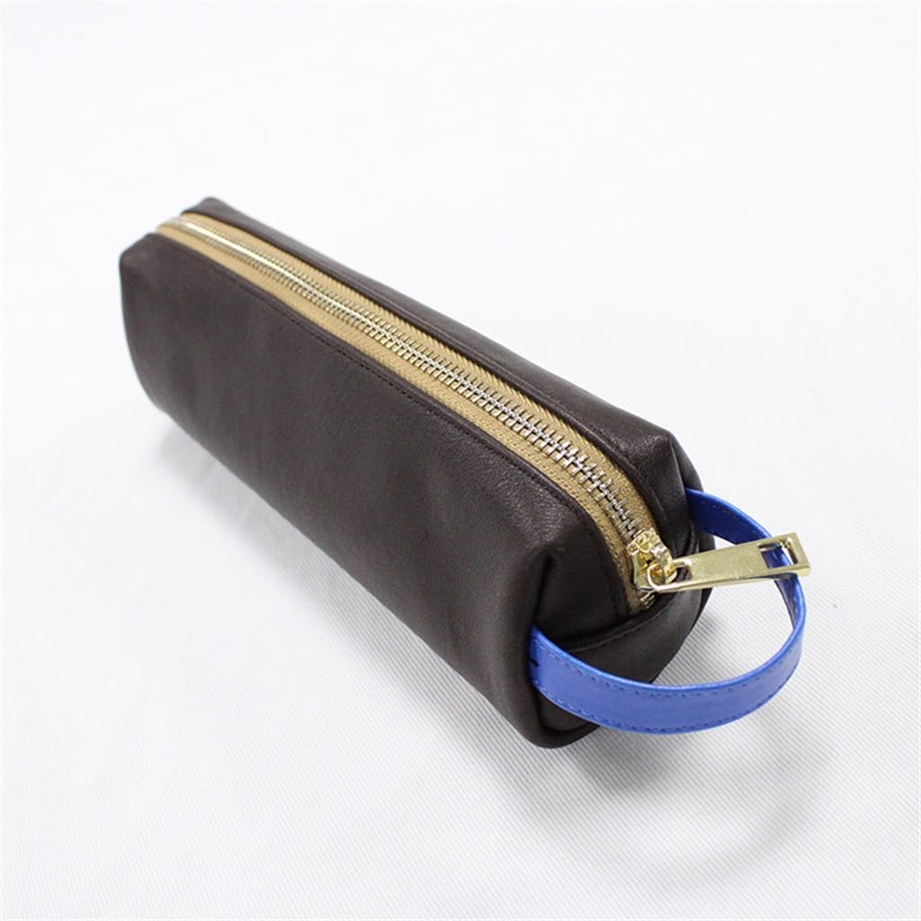 Astuccio multifunzionale in pelle PU: design elegante, grande capacità per studenti, perfetto per penne e matite