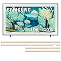 Samsung QN65LS03FAFXZA 65 Inch The Frame QLED 4K Art Mode Vision AI Smart TV with a VG-SCFF65TKBZA Customizable Bezel - Modern Teak (2025)