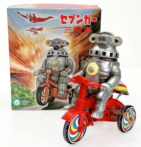 m1号 セブンガー　三輪車 M1号製「セブンガー三輪車 限定カラー」がツブラヤストアONLINE