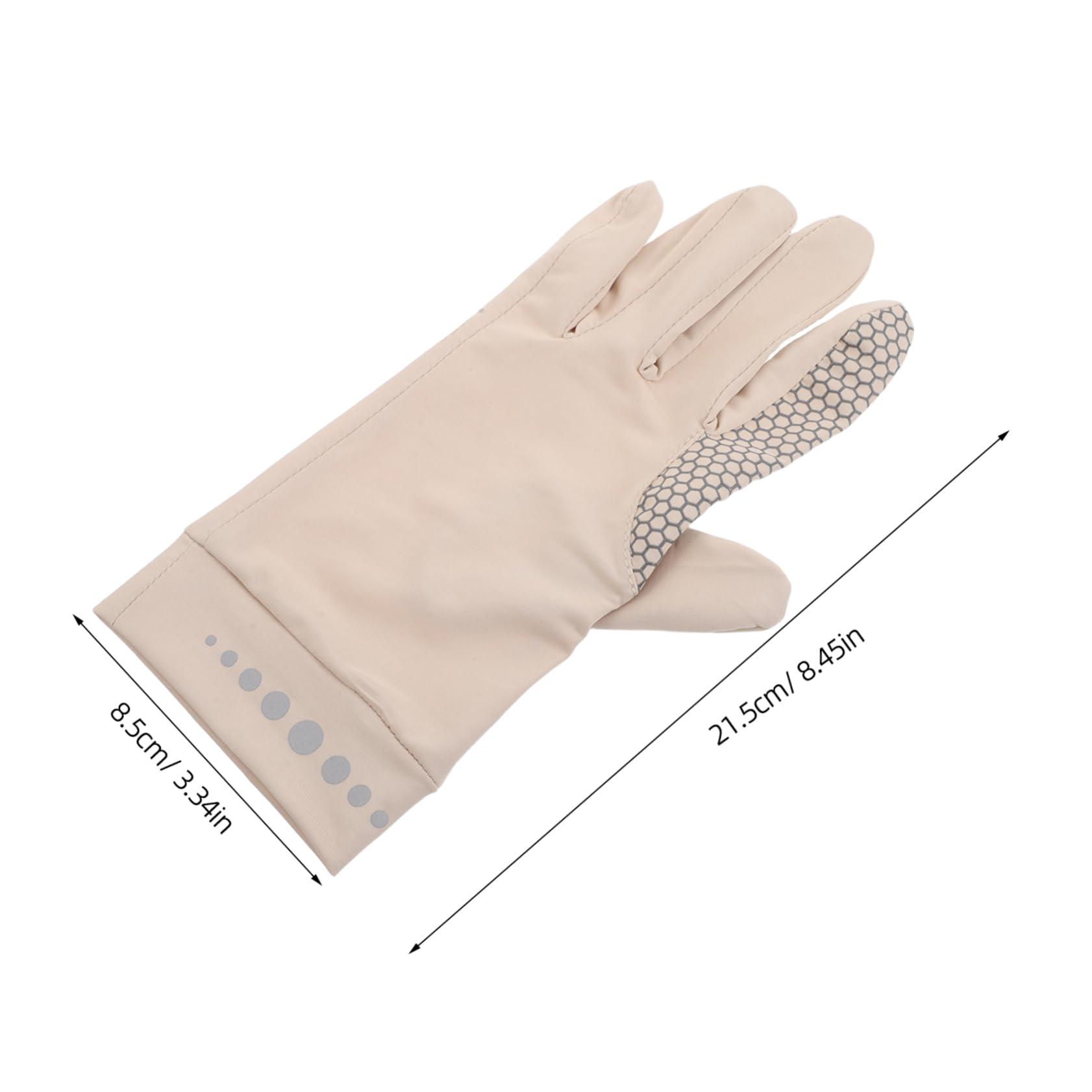 Mikikit 1Pair Touchscreen UV Protection Gloves for Women Lightweight Summer Driving Mitts Breathable Non Slip Cycling Gloves for Outdoor Activities for Running and Sports