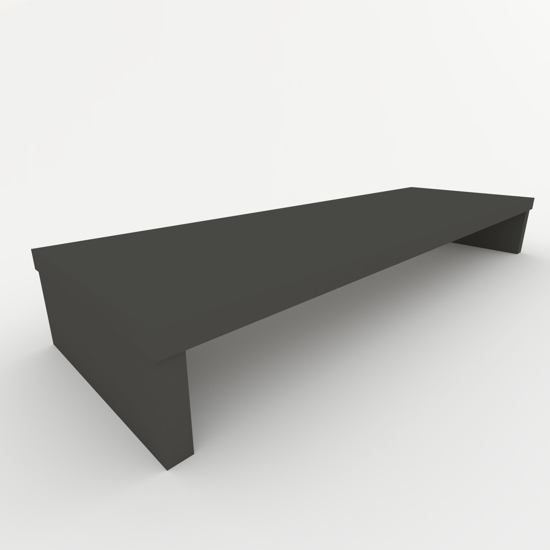 Portaplane广电木制110x35x15承重60kg灰 graphite - Dettaglio