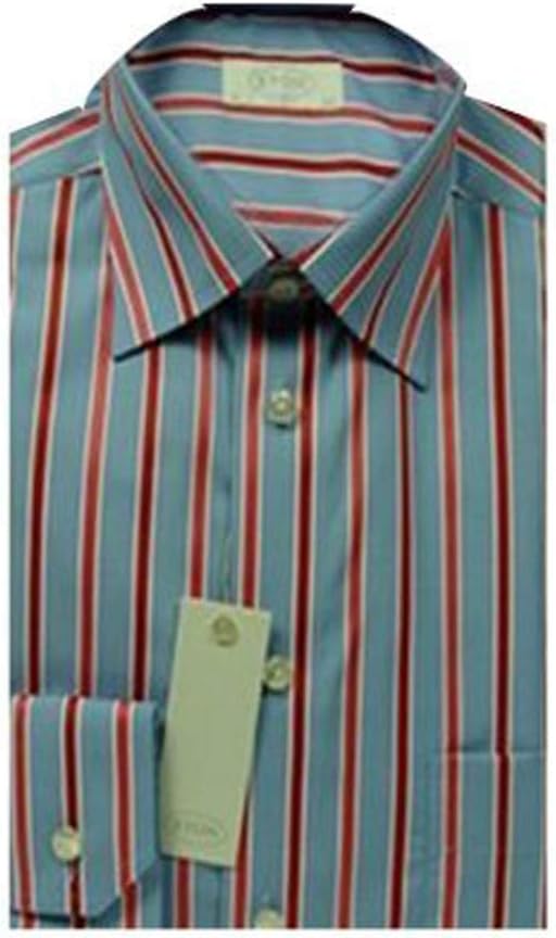 Eton of Sweden Blue with Red Stripes Shirt