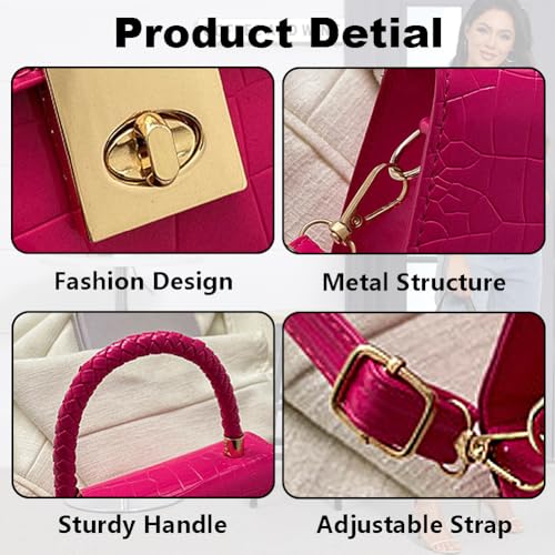 Women Small Crossbody Bags Patent Leather Shoulder Bag Handbags Ladies Cute Purses Mini Top Handle Clutches3