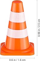 Vista 9 de jojofuny Mini conos de tráfico y señales de calle de carretera, construcción educativa, juego de barricadas de tráfico para niños, juguete cognitivo