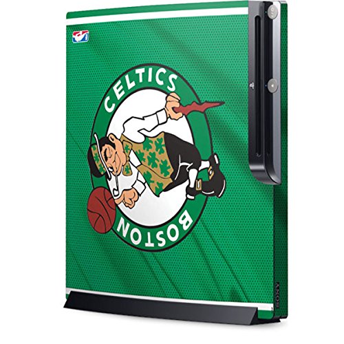 Skinit Decal Gaming Skin Compatible with Playstation 3 & PS3 Slim - Officially Licensed NBA Boston Celtics Design
