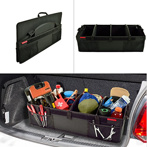 image for Picnic at Ascot Heavy Duty Rigid Base Trunk Organizer -70 LB Capacity 