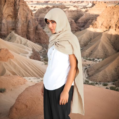 Unisex Fashion Shawl Scarf Capes Medieval Cape Shawl Scarfs Hooded Linen Hooded Cowl2