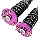 ECCPP Coilovers Struts fit for Acura for CL 2001-2003,for TL 1999-2003,for Honda for Accord 1998-2002 Height Adjustable Coilovers Suspension Kit Spring Strut Shock - Purple