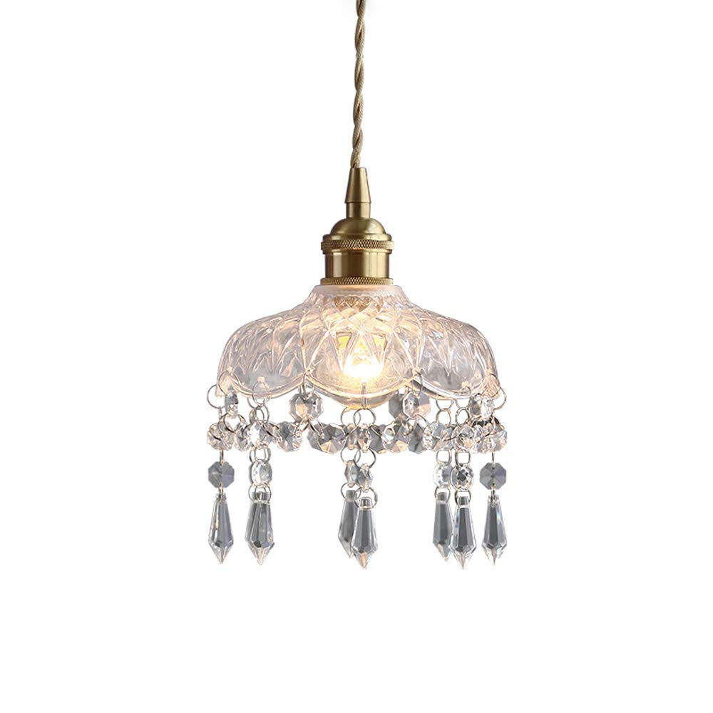 Lustre moderne à LED en cristal pour sublimer votre nid douillet