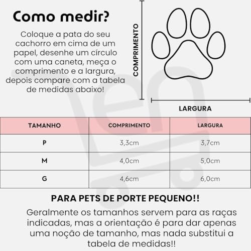 Sapato Botinha De Silicone Para Cachorro Antiderrapante Protetor De Patas (Femea, P)
