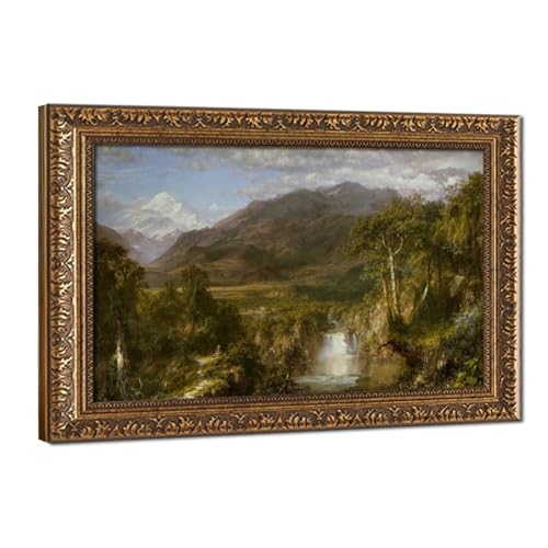 Toile Le Cœur des Andes Habillez un Mur Vide Facilement Tableau Prêt à Suspendre 61x91cm