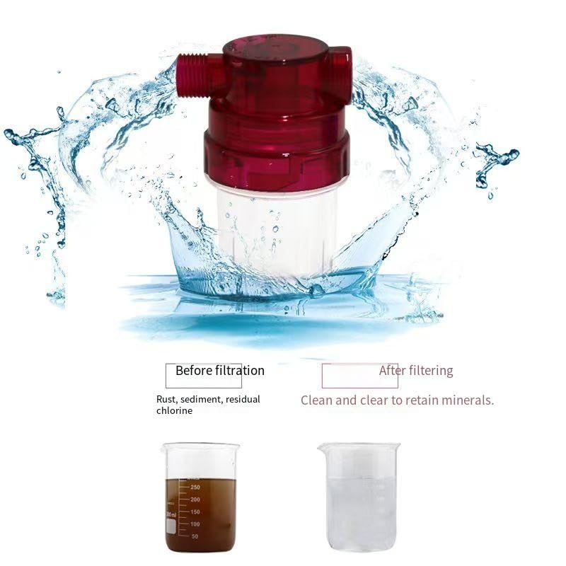Filtre de purification d'eau anti-chlore et sable pour protéger la peau - 3