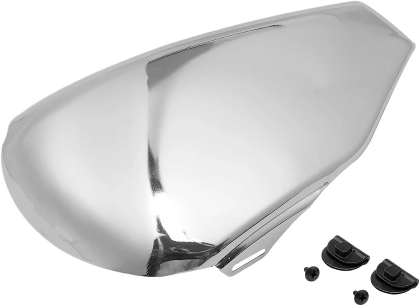 Motorcycle Gloss Matte Black Chrome Left Battery Side Cover Fairing Compatible With XL883 XL1200 2009-2013 2014-2022 (Color : Chrome 09-13, Size : 5)