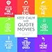2017 Keep Calm and Quote Movies Daily Desktop Calendar
