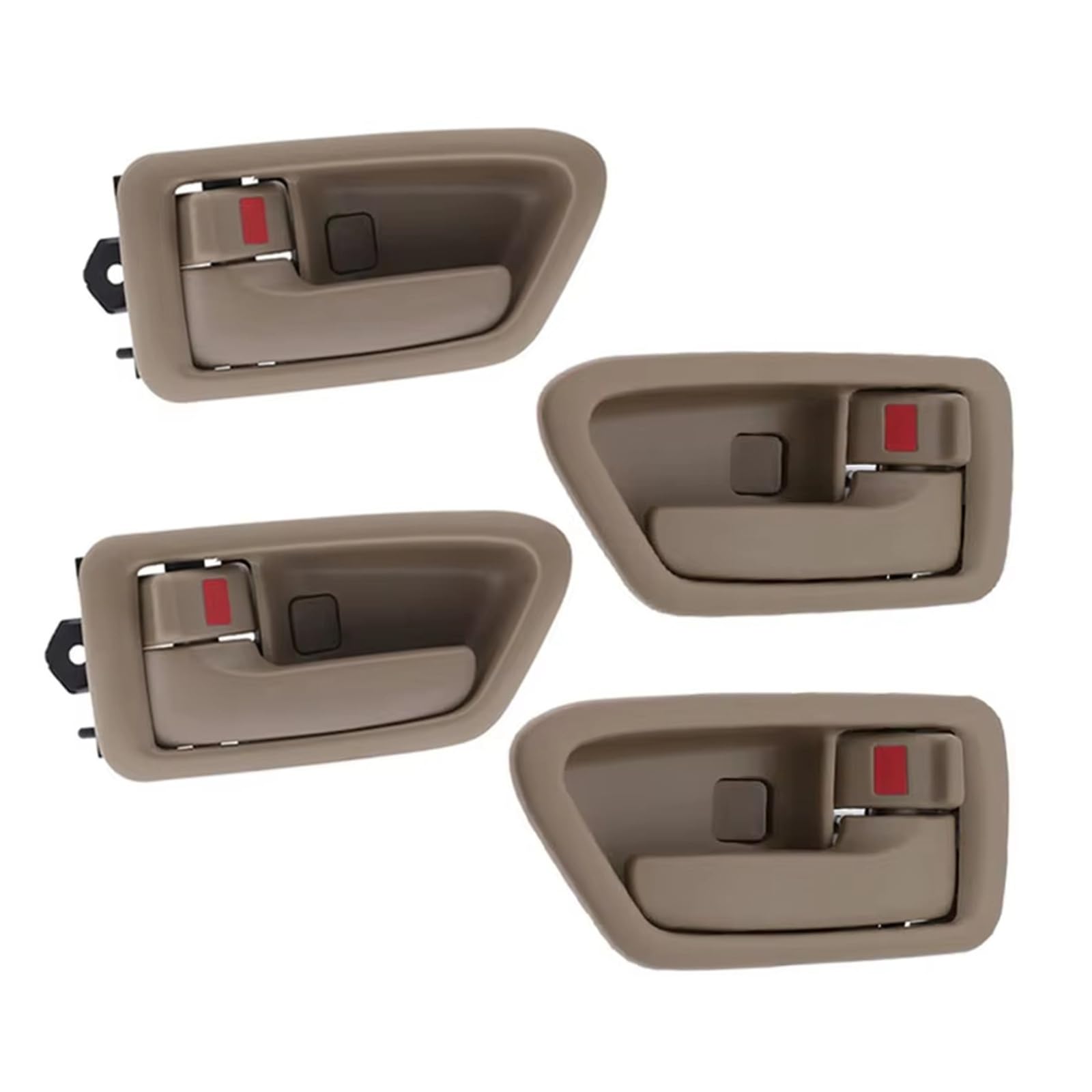BYSKJZ Car Inner Door Handle for Toyota for Camry 1997 1998 1999 2000 2001 1 Set Car Interior Door Handle Inner Handles Frame 69206-AA010 69205-AC010