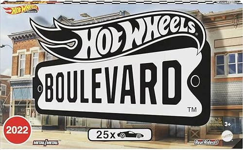 Hot Wheels Boulevard 25-Car Factory Set escala 1:64 miniatura 1