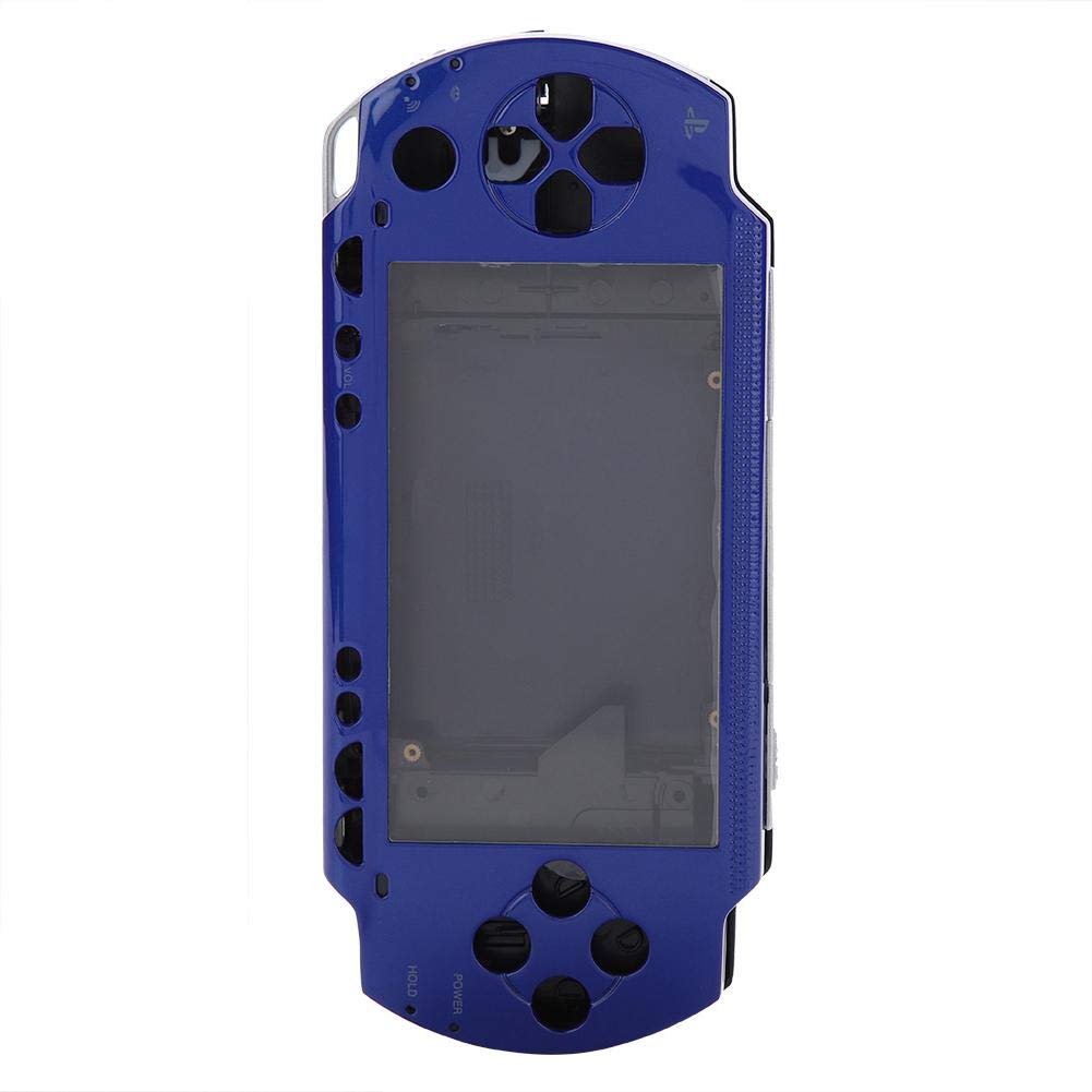 Coque complète de Remplacement pour boîtier de Protection avec kit de Boutons pour Console de Jeu 1000 / Portable 1000 (Bleu)