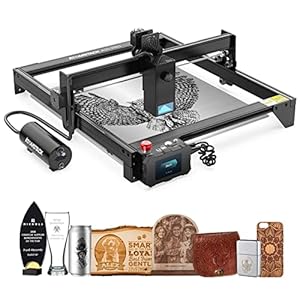 ATOMSTACK A20 Pro 130W Laser Schneidemaschine, 60W Laserenergie CNC Laser Graviermaschine, 20w Lasergravierer und Laserschneider mit Air Assist, Support APP, DIY Lasermaschine für Holz/Metall/Glas