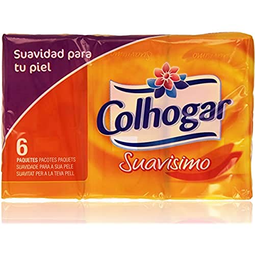 Colhogar - Suavisimo - 6 paquetes de 9 pañuelos de papel tisú