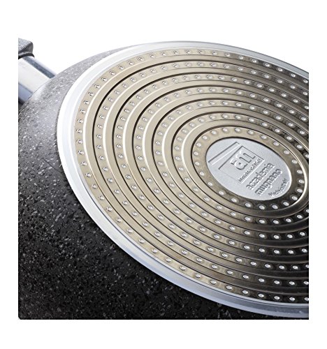 Padella antiaderente pietra cm.30 - cuore di