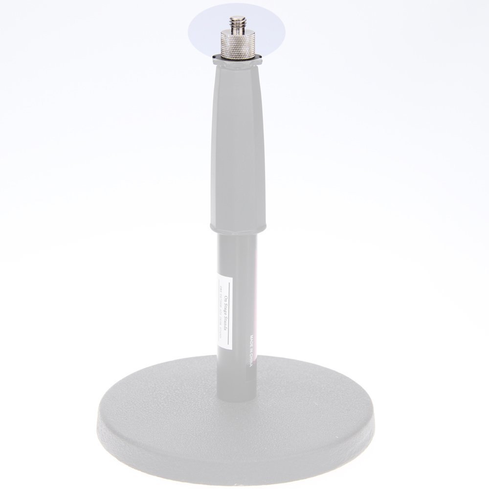 Adattatore Da 5/8-27 A 1/4-20 Per Microfono - 2 Pezzi, Ottone Nichelato - CAMVATE - Foto 8