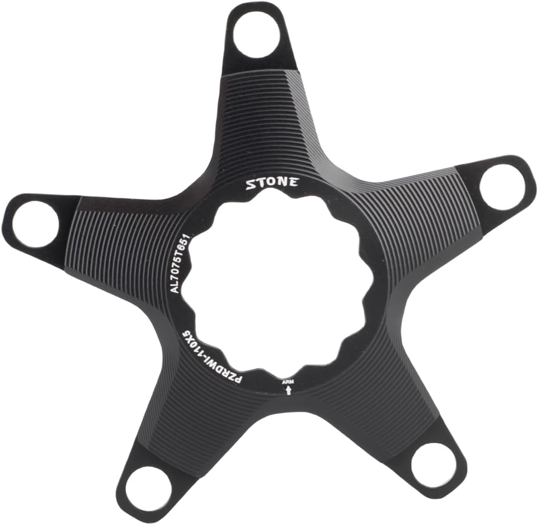 DJC Stone Bike Chainring Spider Adapter for White Industries to 110BCD 4 Bolts 5 Arm 5800 6800 R7000 R8000 R9100 R7100 R8100 R9200