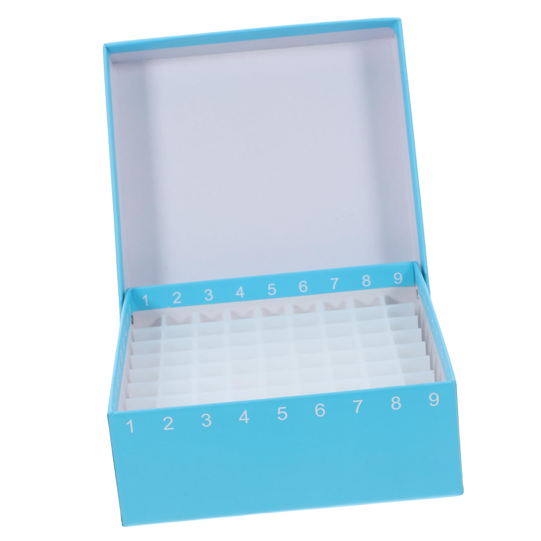 FUNOMOCYA Holder for Freezer Microcentrifuge Tube Storage Box Paper Plastic Easy to Use