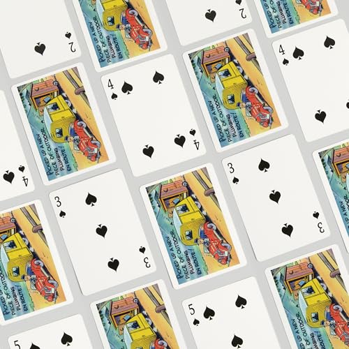 Baraja de Cartas Póker Comical Cartoon 52 Cartas miniatura 4