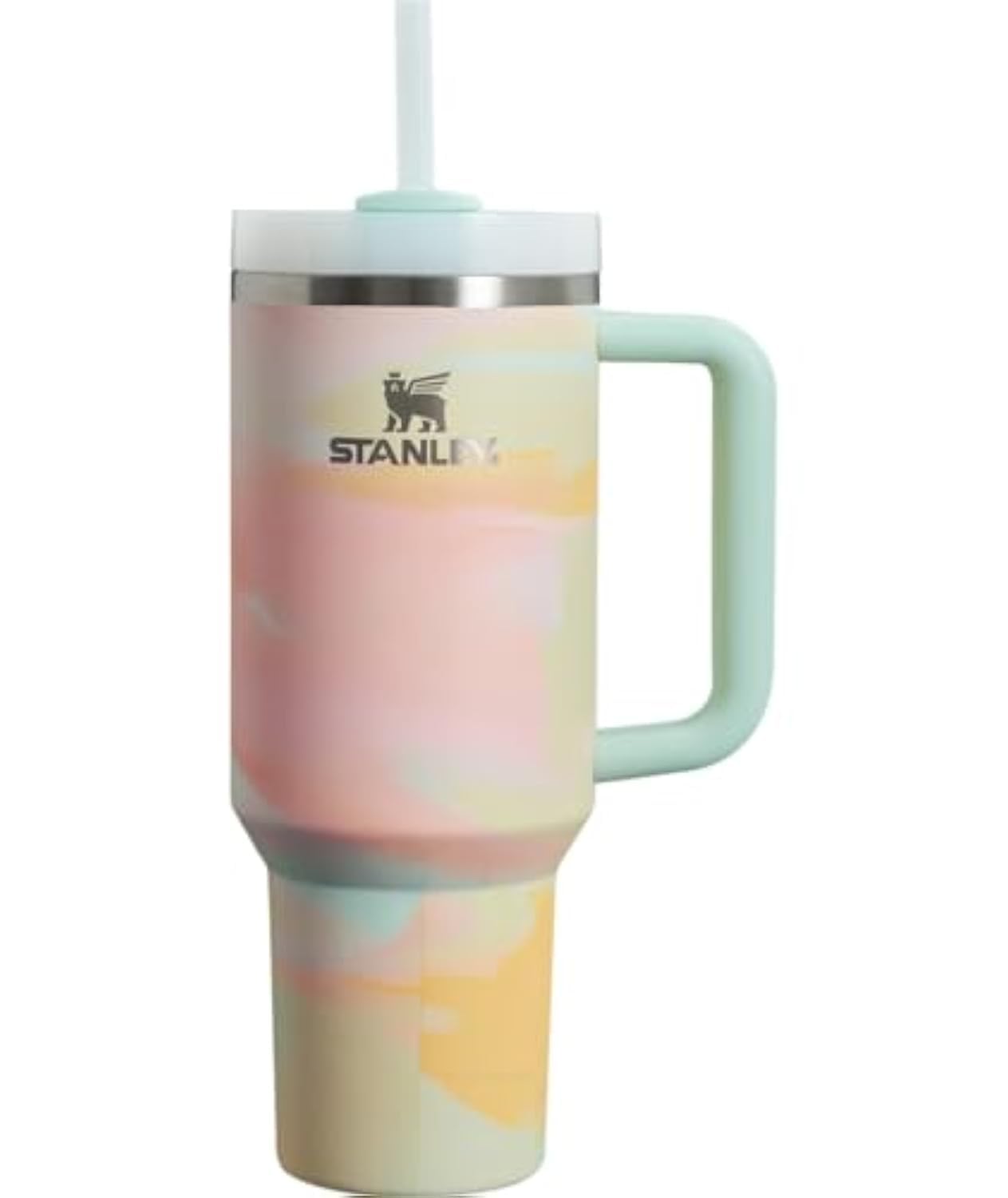 STANLEY 40 oz Quencher H2 0 FlowState Tumbler - Warm Serene Brushstrokes