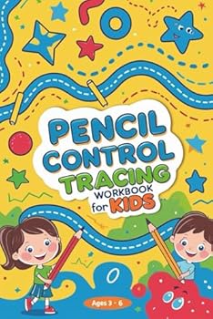 Paperback Pencil Control Tracing Workbook for Kids Book