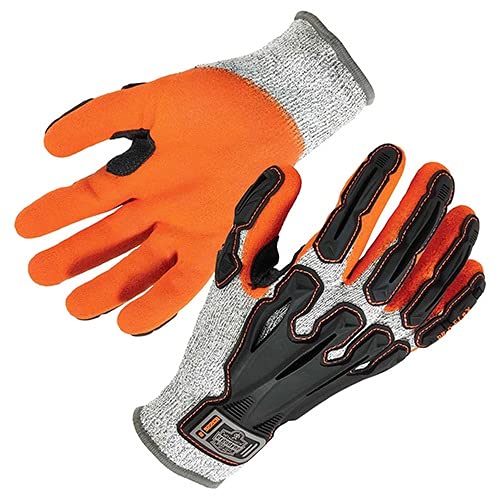 ProFlex 922CR-CASE Nitrile-Coated Cut-Resistant Gloves - Nitrile Latex Coating - Large Size - Gray