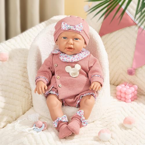 Muñeca realista de 18 pulgadas Mother Love con accesorios miniatura 1