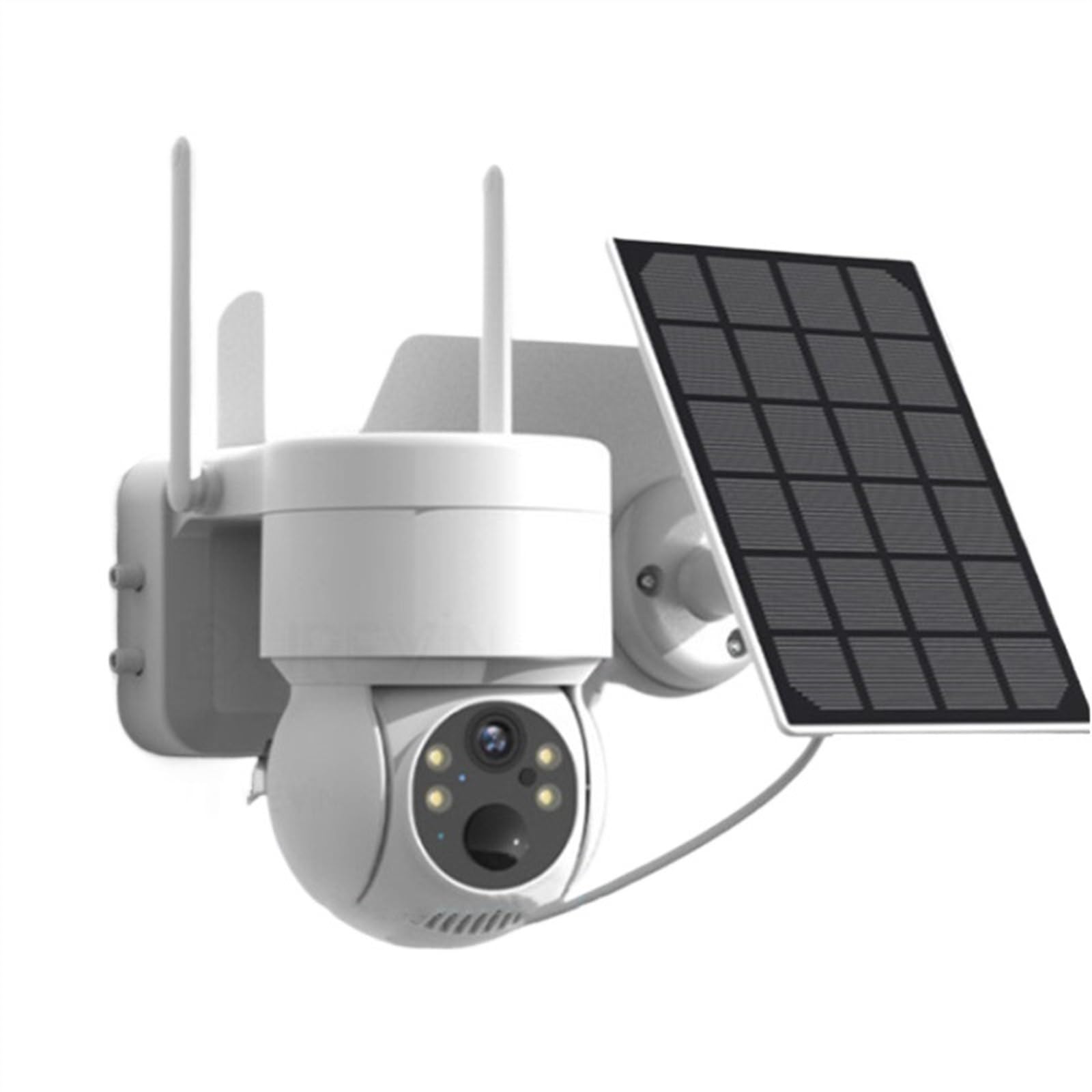 Telecamera Wifi Esterno, Telecamera PTZ Telecamera IP solare wireless esterna 1080P HD Telecamera di videosorveglianza con batteria integrata Standby prolungato ,Sicurezza, Antifurto(Wifi Camera Only)