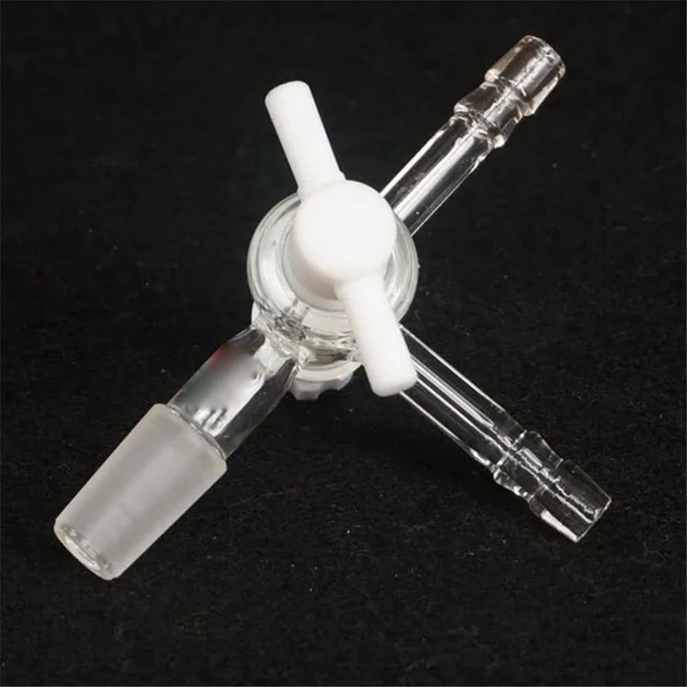 Laborglaswaren 1Pcs 14/23 19/26 24/29 29/32 Joint T Typ Glas Adapter Dreiwegehahn Labor(14 23)