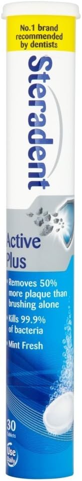 Steradent Active Plus Tablet, Pack of 30