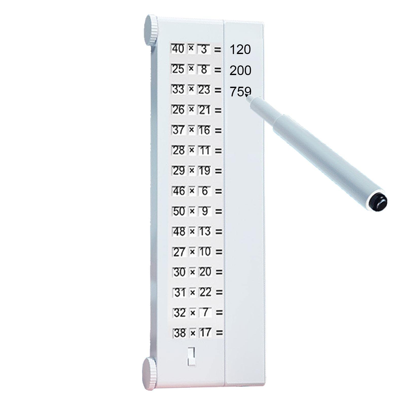 Multiplication Table Poster,Math Posters for Kids | Division Addition Subtraction Educational Table Chart Posters for Kids, Elementary Middle School Classroom Nedyet