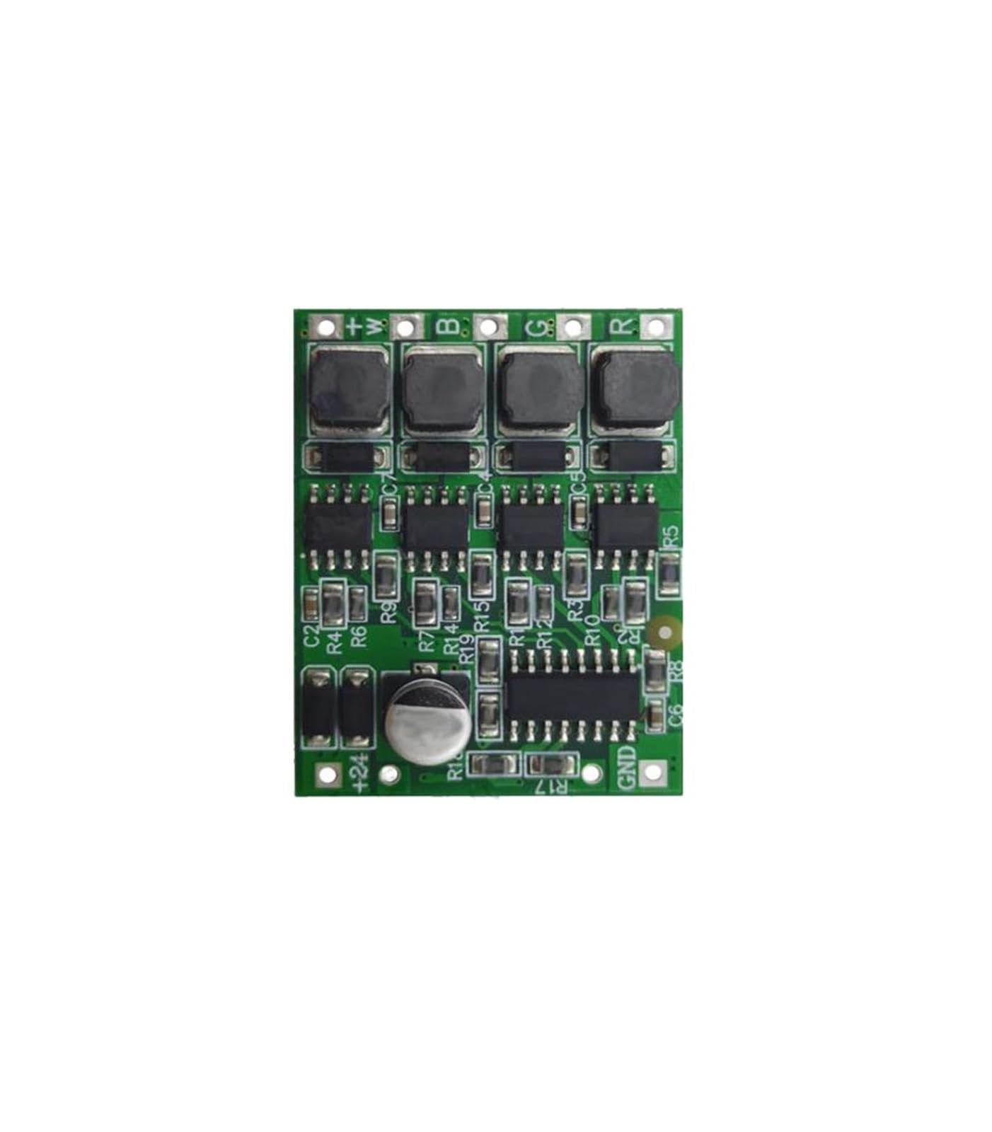 ZXAOMMBEA 12V 24V 600mA Constant Current dimming LED Driver 48W decoder RGBW Lighting Controller 4CH DMX512