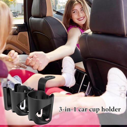 Porte-Gobelet pour Appui-Tête - Support Siège Auto et Snack - 3