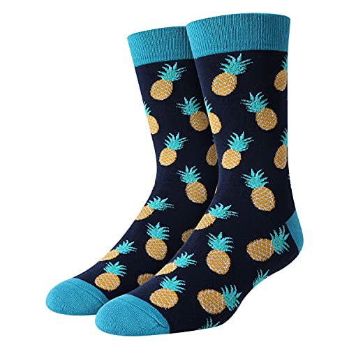 SOCKFUN Pineapple Socks IVF Socks for Men, Pineapple Gifts IVF Gifts