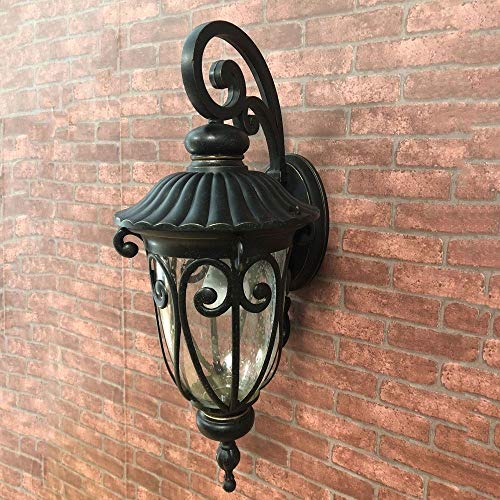 Lampe murale en plein air rétro en aluminium étanche pour éclairage de balcon - 5
