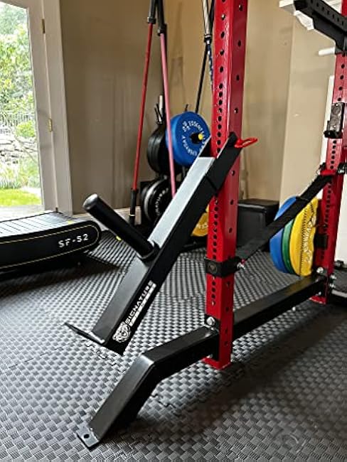 Signature Fitness SF-3 1,500 Pound Capacity 3¡± x 3¡± Power Cage Squat Rack, Includes J-Hooks and Safety Straps, Other Optional Accessories